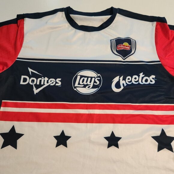 Frito Lay Fox Sports Soccer Jersey USA FIFA 2023 World Cup #23 Mens Large - Picture 3 of 8